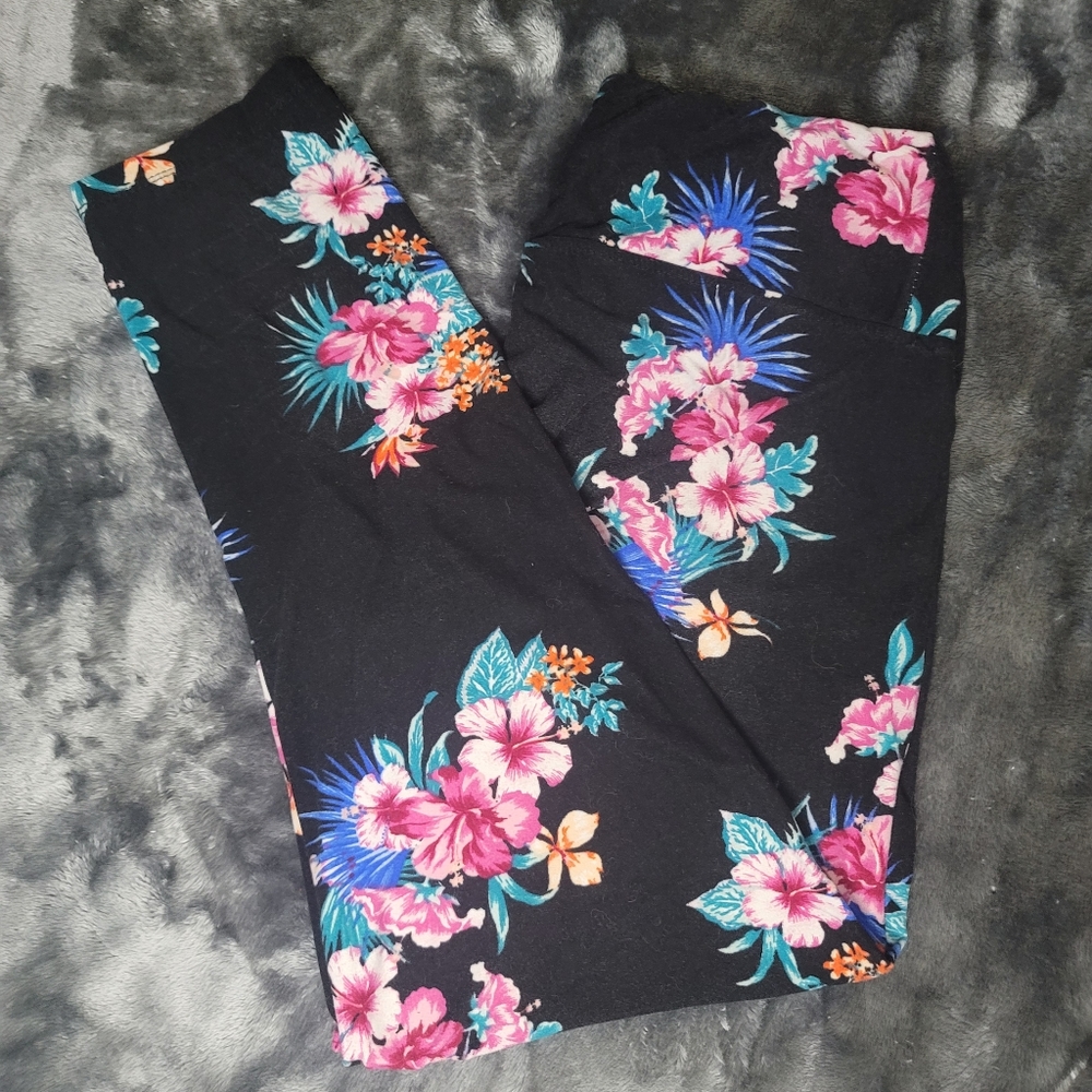 Hot kids tropical leggings